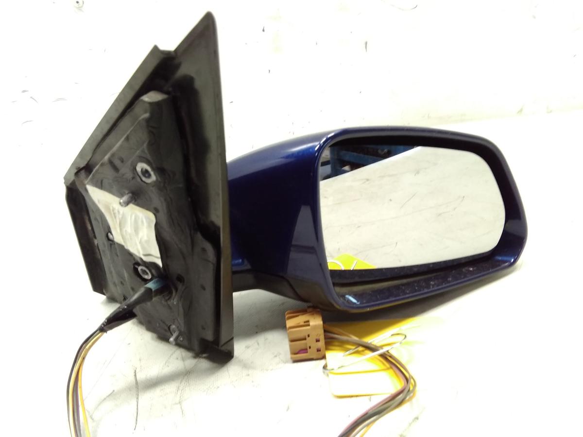 VW Polo 9N3 orig. Außenspiegel rechts LD5Q Shadowblue elektrisch beheizt BJ2008