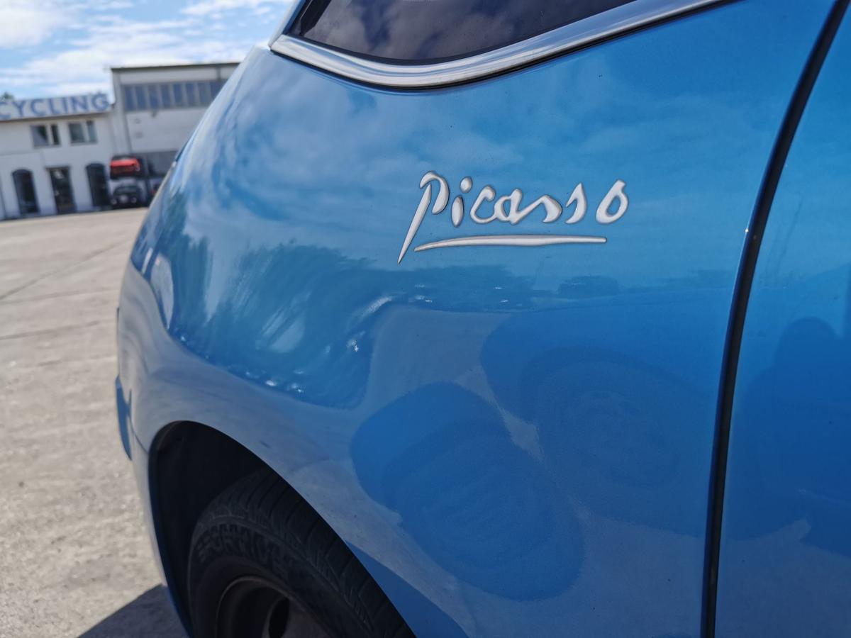 Citroen C4 Picasso U Kotflügel Fender Seitenwand vorn links KNY Blau Tivoli