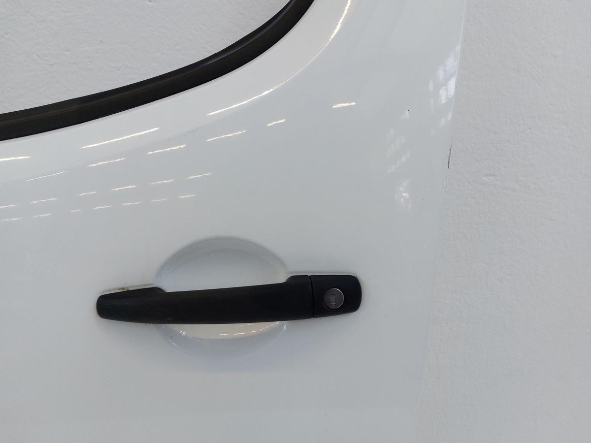 Peugeot Partner II 08 bis 12 Tür vorn links Fahrertür EWP Blanc Banquise