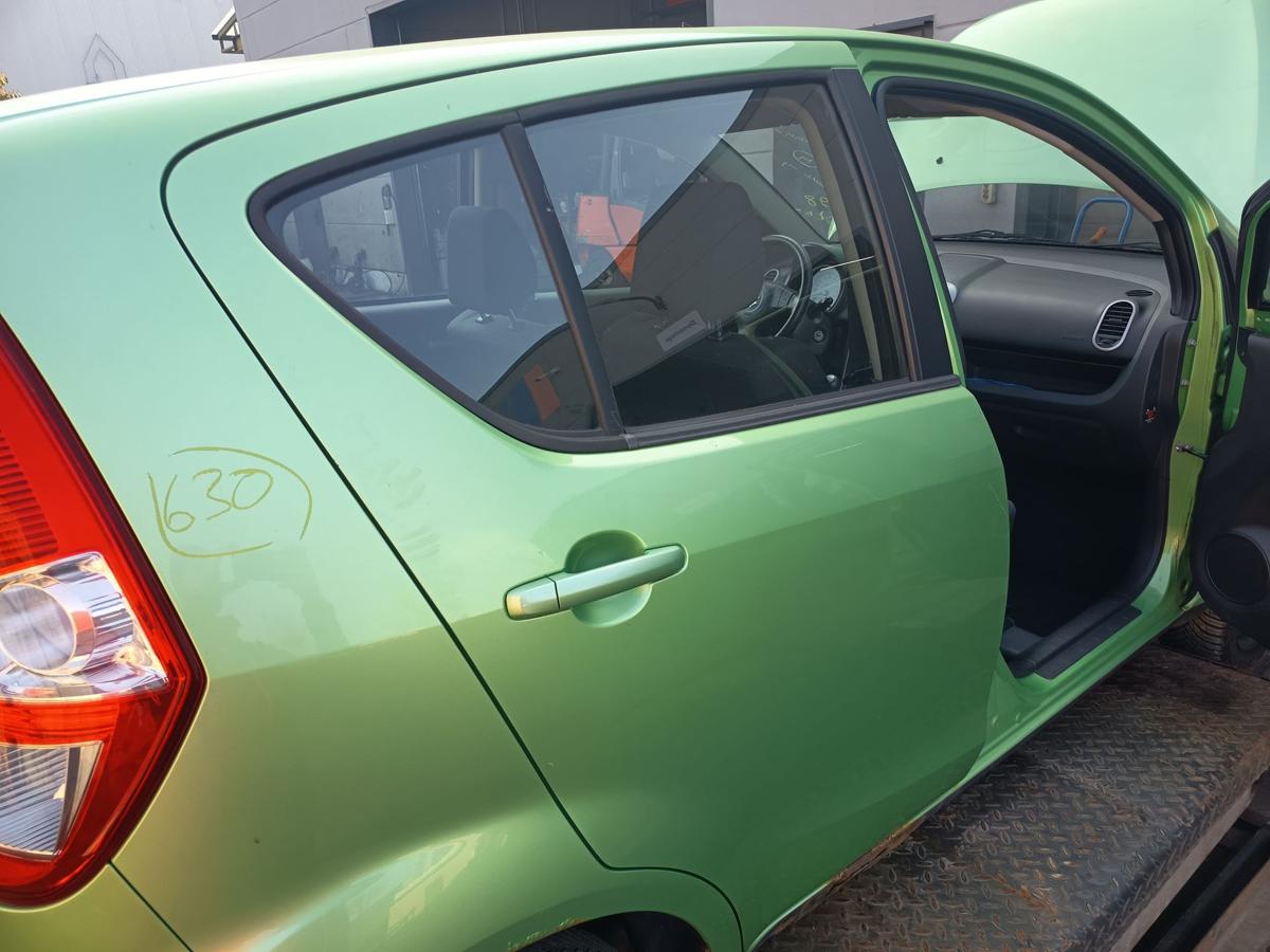 Suzuki Splash original T&uuml;r hinten rechts Fond ZJD Splash green Bj 2008