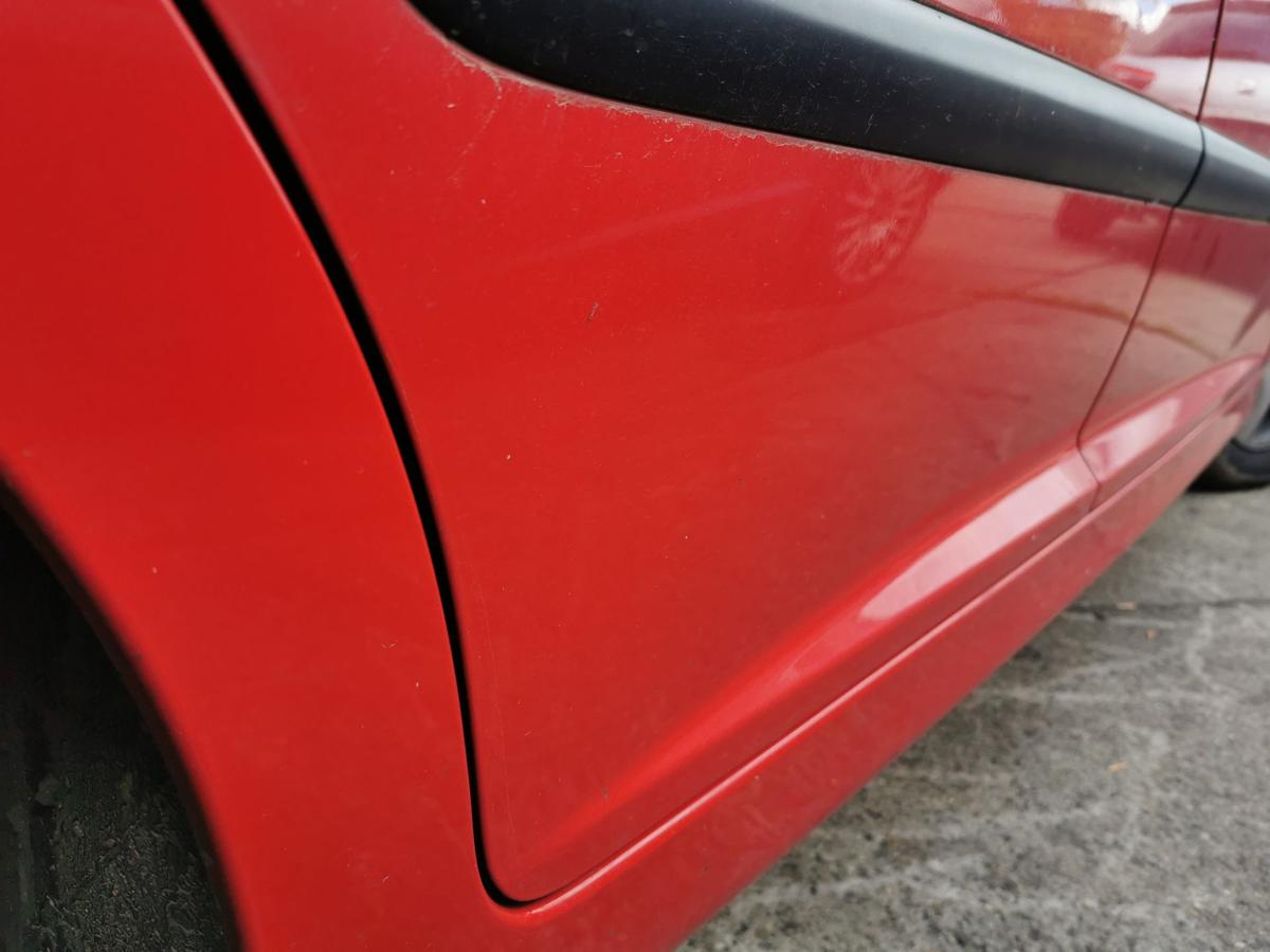 Peugeot 207 SW WE Tür Autotür Fondtür hinten rechts Rohbautür KKN Rouge Aden