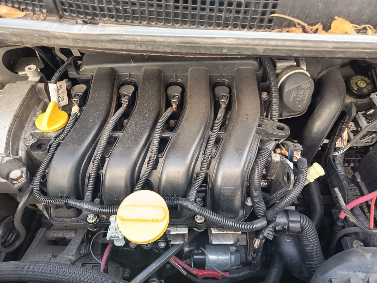 Renault Scenic II original gepr&uuml;fter Benzinmotor K4M766 1,6l 82kW 125Tkm Bj 2007
