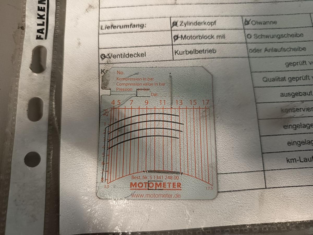 VW Golf V 5 gepr&uuml;fter Motor BCA Benzin 1,4l 55kW 161Tkm Bj 2003