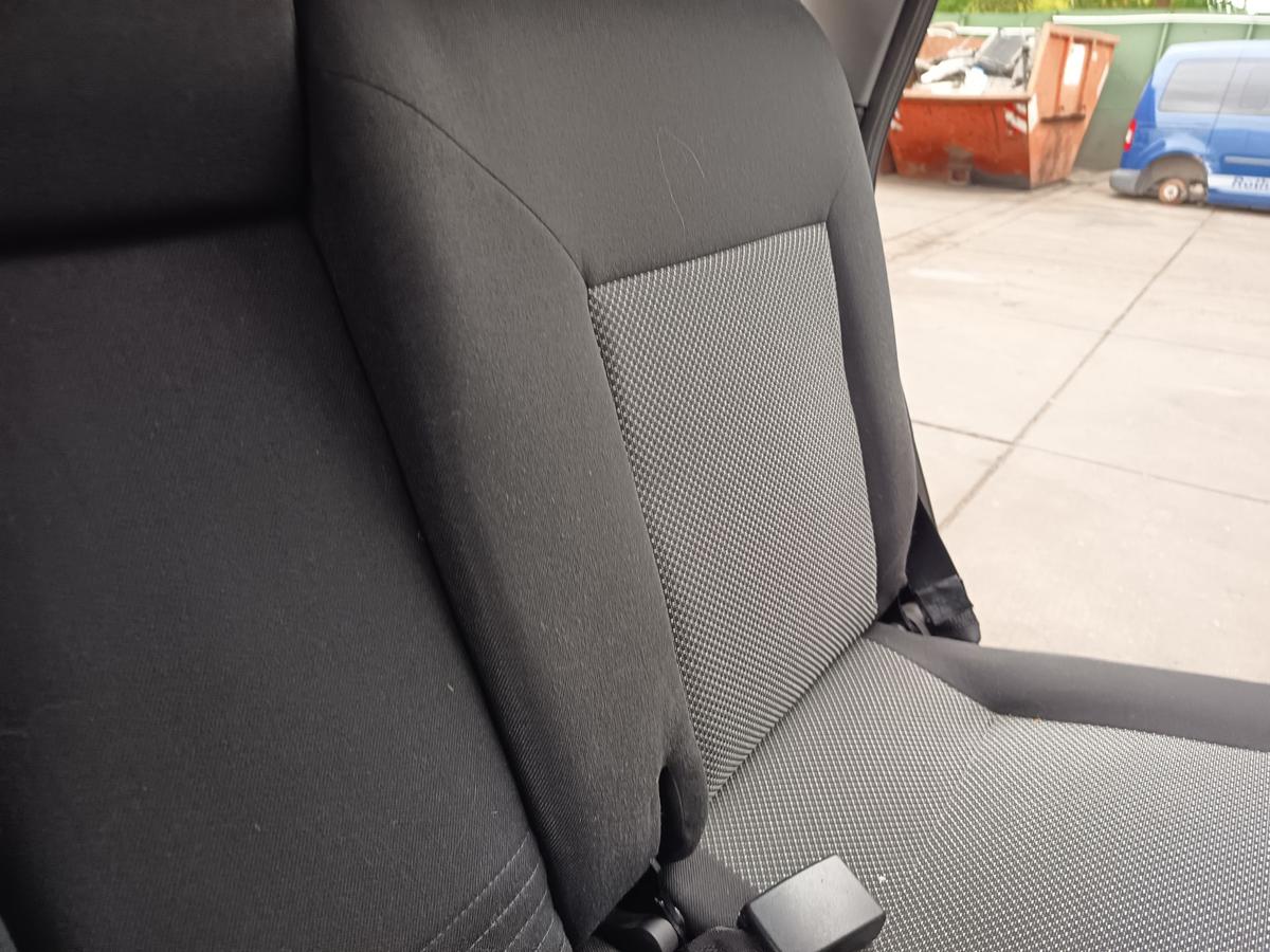 Opel Meriva A original R&uuml;cksitzbank komplett Stoff anthrazit mit Muster Bj 2010