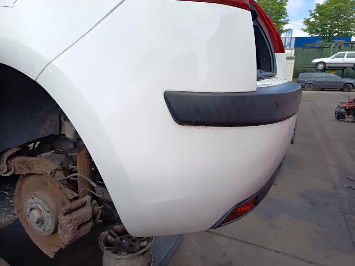 Citroen C4 original Stoßstange Fänger hinten/Heck EWP Schneeweiß Bj 2008