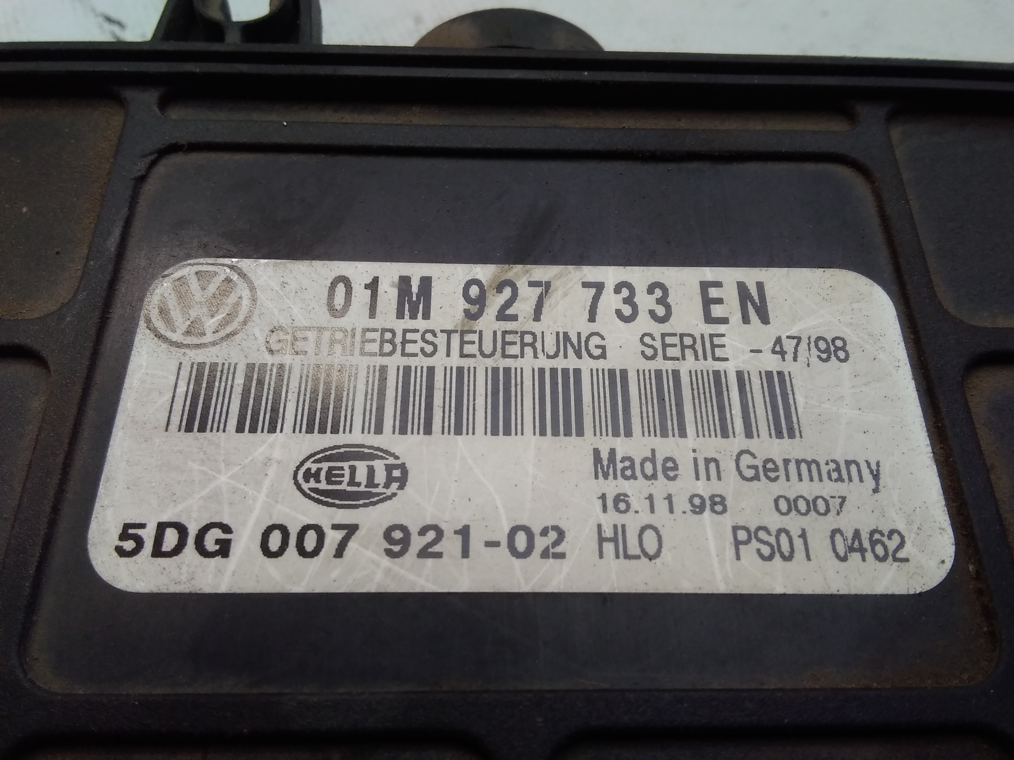 VW Beetle 9C original Steuergerät Getriebe 5DG00792102 BJ1999