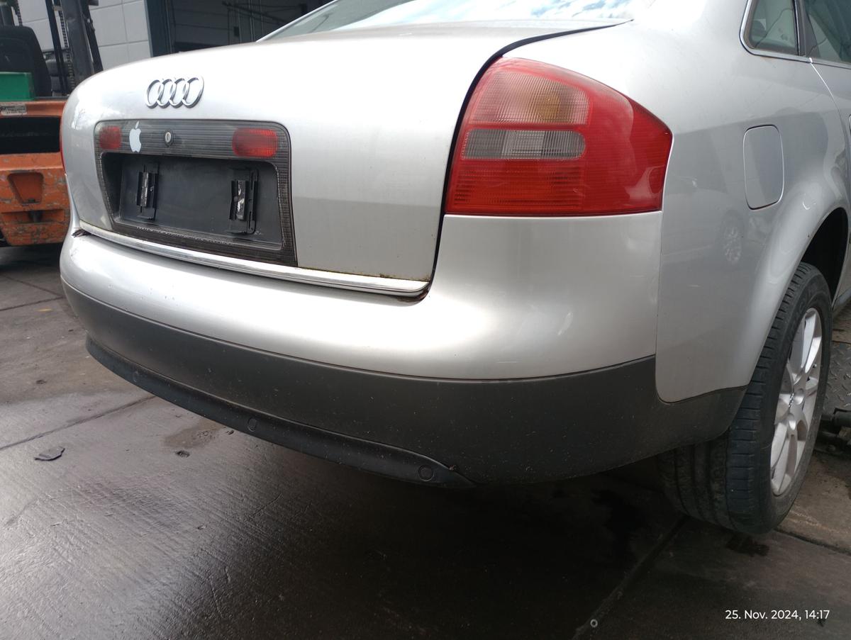 Audi A6 4B Limo orig Stoßstange hinten LY7W Lichtsilber bis 2001