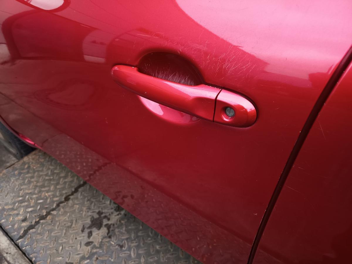 Nissan Micra K13 original T&uuml;r vorn links Fahrer AY4 Kaminrot Bj 2013