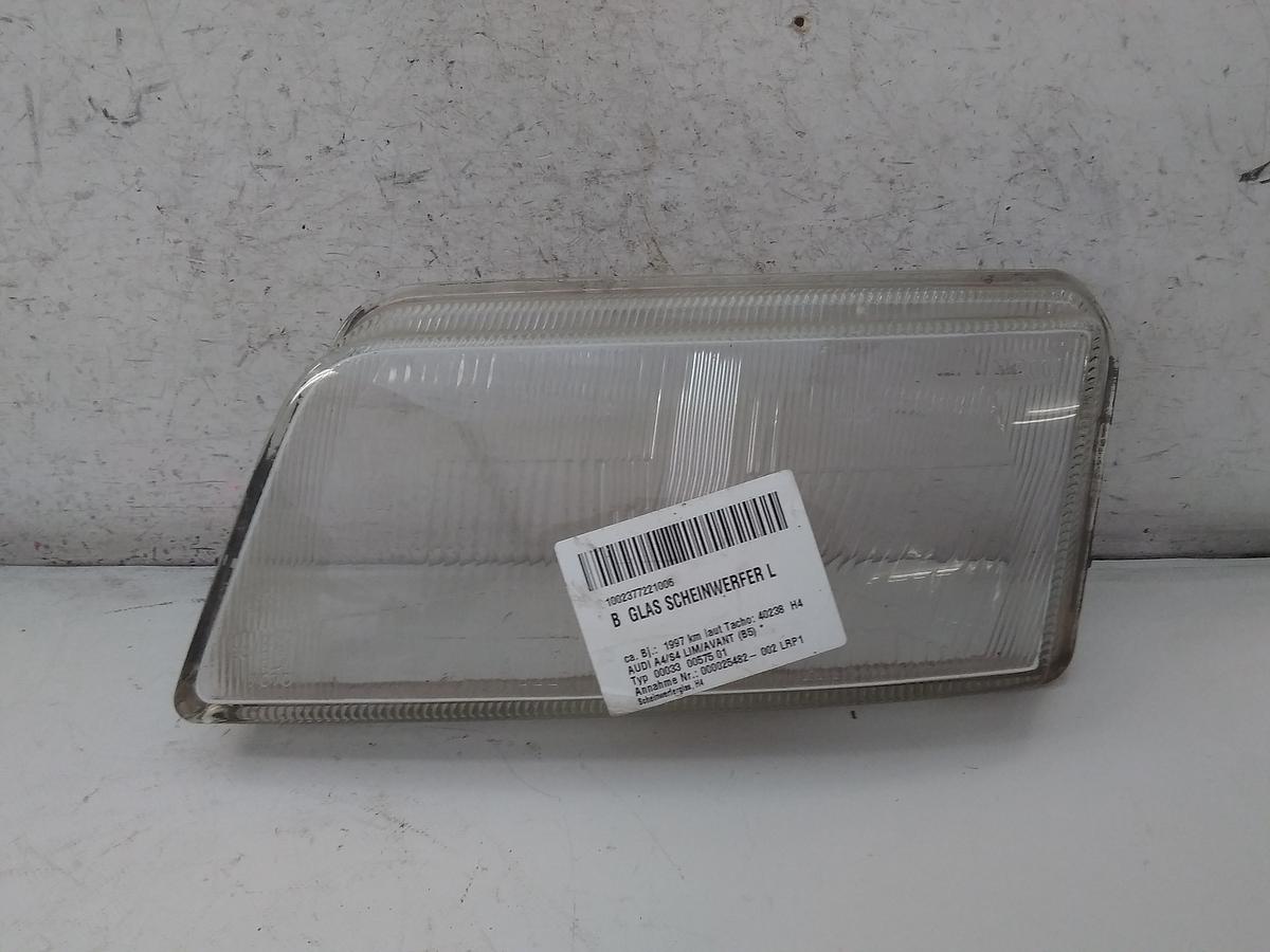 Audi A4 B5 Typ 8D2 Glas Scheinwerfer links H4 BJ1997