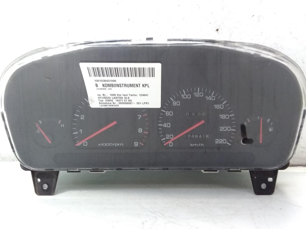 Hyundai Lantra J1 Tacho Kombiinstrument 78811290 1.6 78kw BJ1995