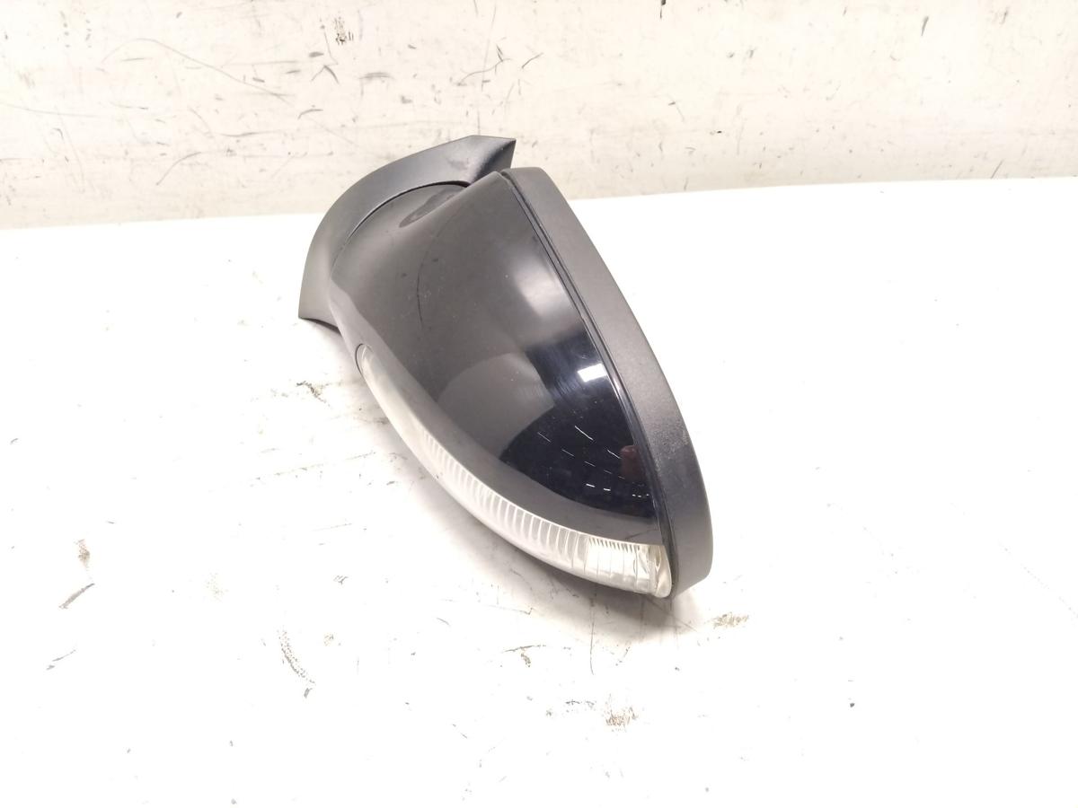 Mercedes A-Klasse W168 original Au&szlig;enspiegel links mit Blinker BJ2003 696 Nachtschwarz