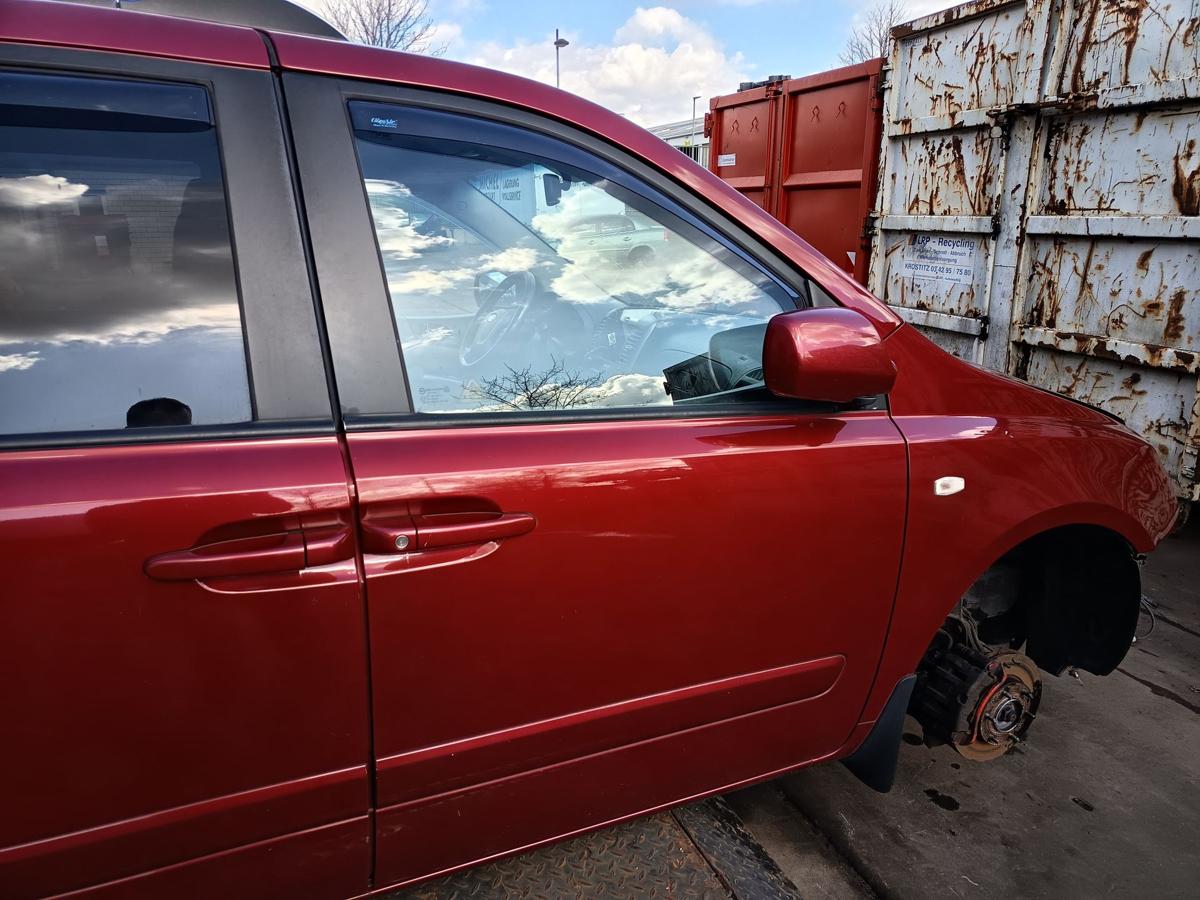 Kia Carnival III original T&uuml;r vorne rechts Beifahrer R9 Rubinrot Bj 2006