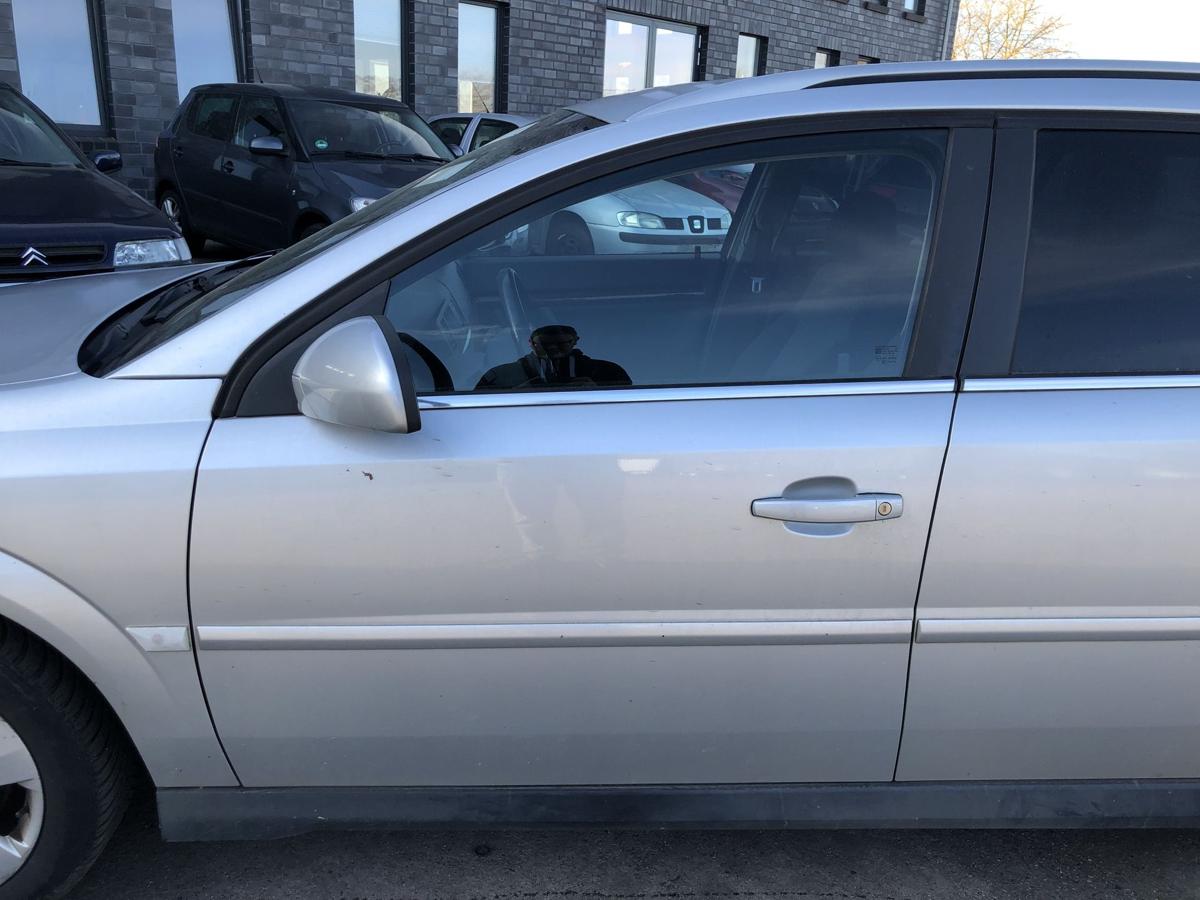 Opel Vectra C Caravan bis05 T&uuml;r vorn links Fahrert&uuml;r 2AU Starsilber III