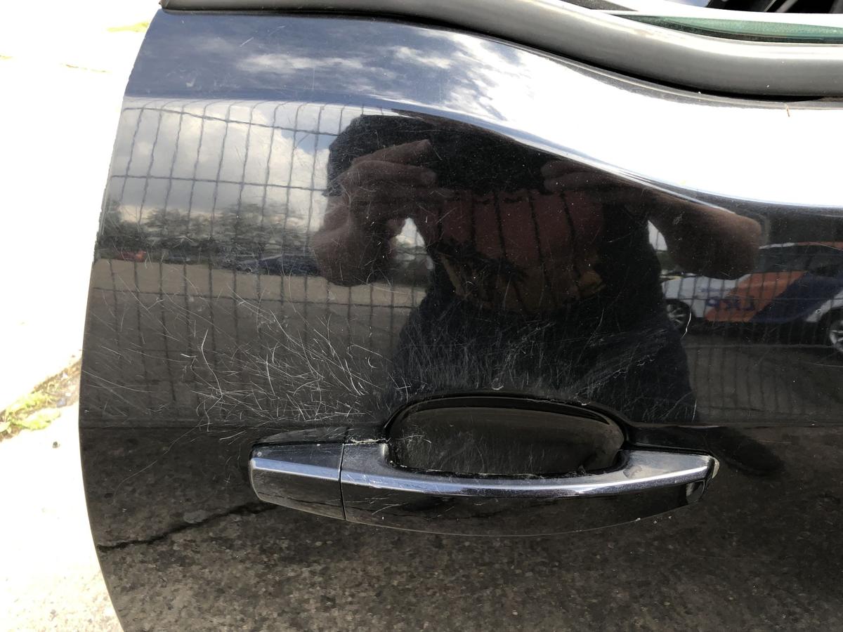 Opel Meriva B Tür hinten links Fondtür im Rohbau 2HU Saphirschwarz SCHADEN