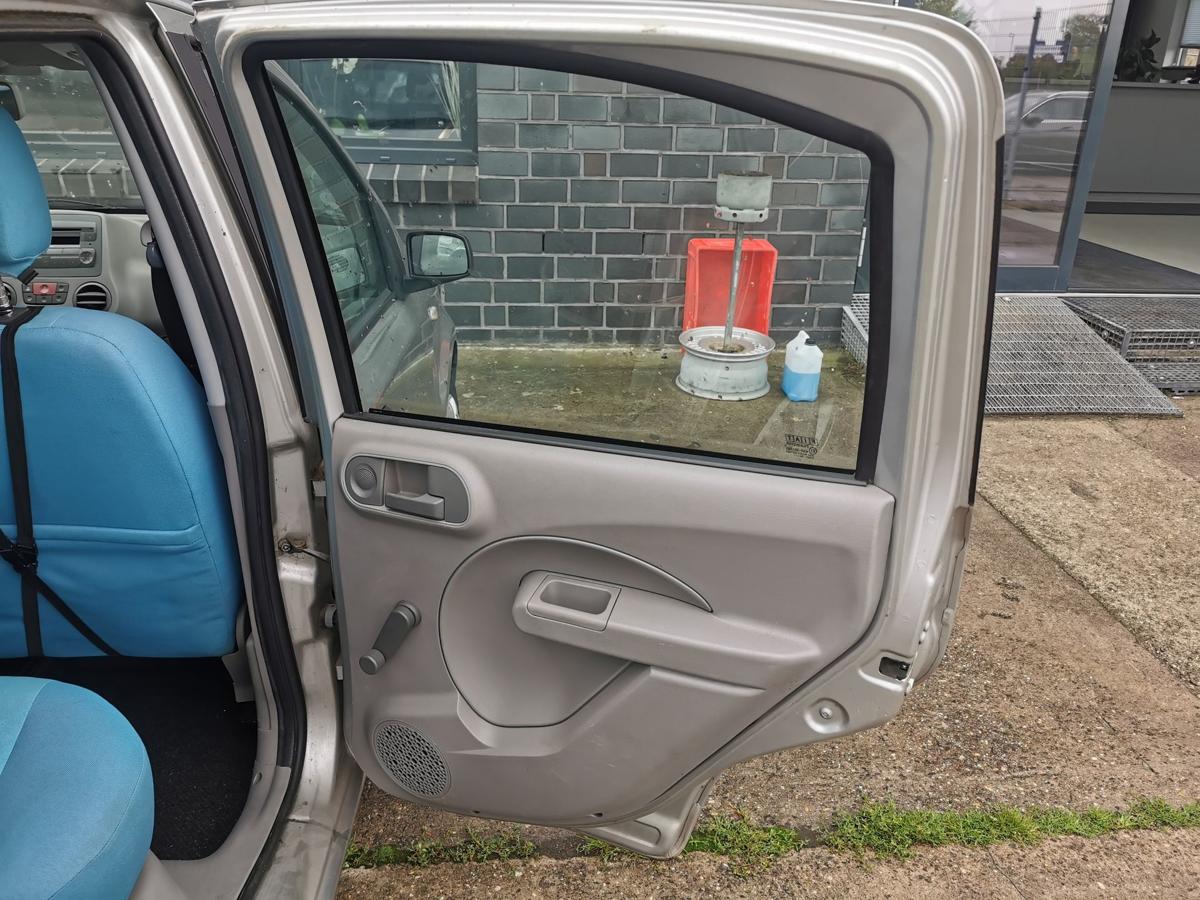 Fiat Panda 169 Tür Autotür Rohbautür Fondtür hinten rechts 647 Grigio Steel Met