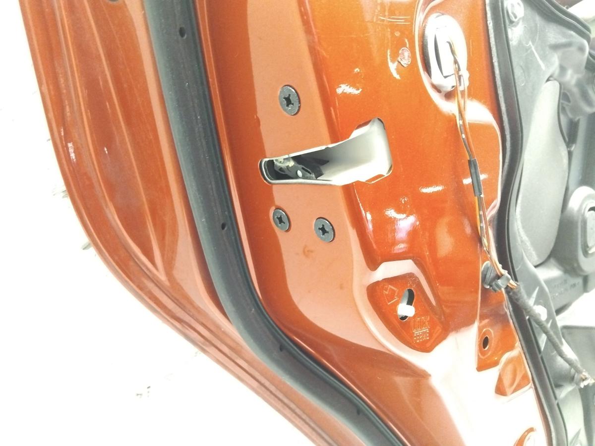 Mazda 2 DE original T&uuml;r hinten links rot 5t&uuml;rig BJ2007