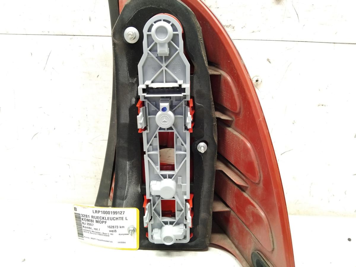 Mercedes Benz C Klasse S203 orig R&uuml;ckleuchte Schlussleuchte links MOPF BJ2007