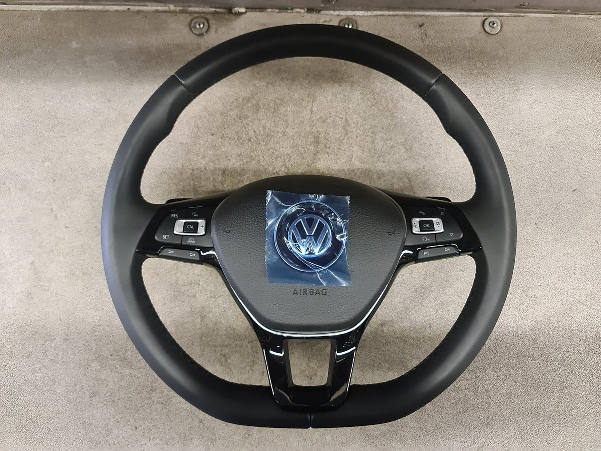 VW Passat Lederlenkrad Lenkrad Schaltwippen Fenrbedienung Sportlenkrad 3G B8