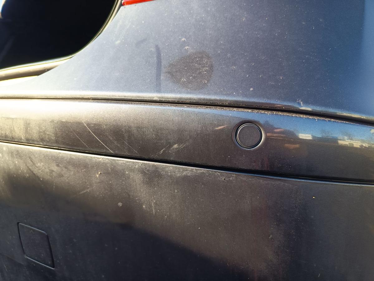 BMW E87 original Sto&szlig;stange F&auml;nger hinten Heck A22 Sparkling graphite Bj 2005