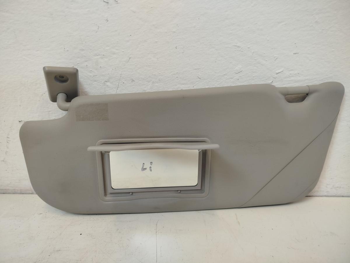 Nissan Qashqai J11 Sonnenblende vorn links Fahrerseite mit Spiegel