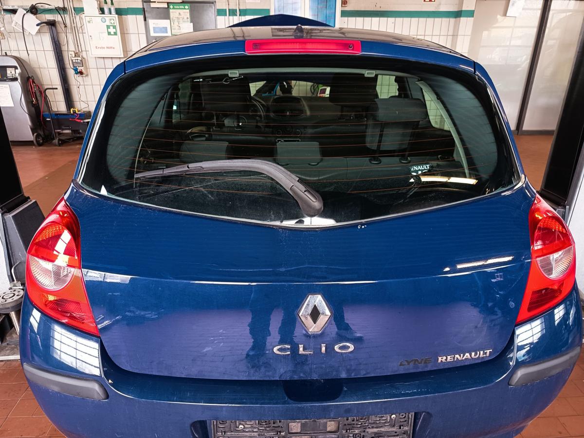 Renault Clio III orig Heckklappe mit Scheibe / vor Facelift bis 05/2009