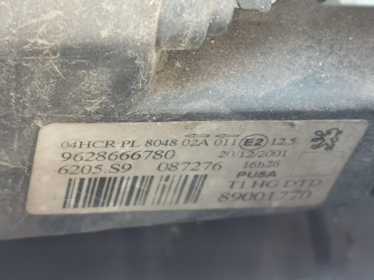 Peugeot 206 CC Scheinwerfer Hauptscheinwerfer Frontscheinwerfer vorn rechts