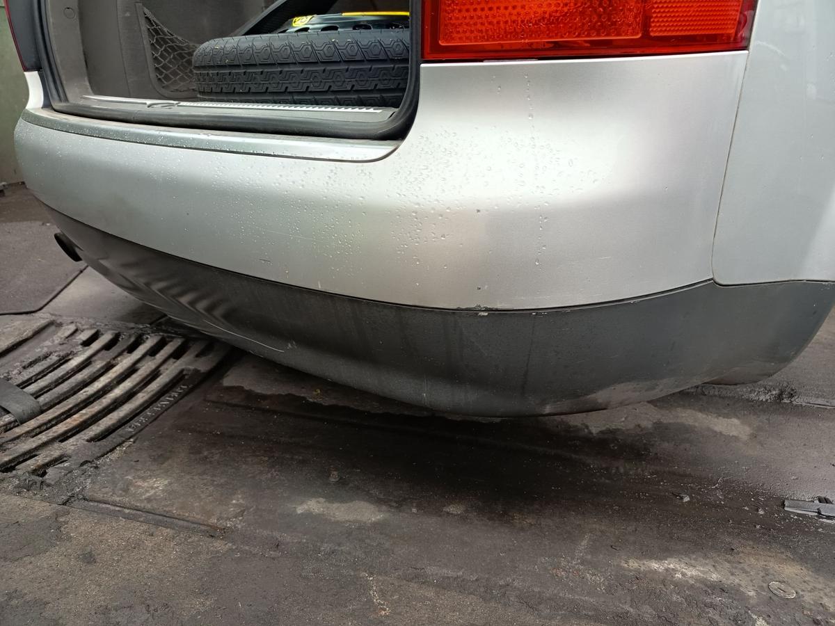 Audi A4 B6 Kombi original Sto&szlig;stange hinten LY7W Lichtsilber Metallic Bj 2002