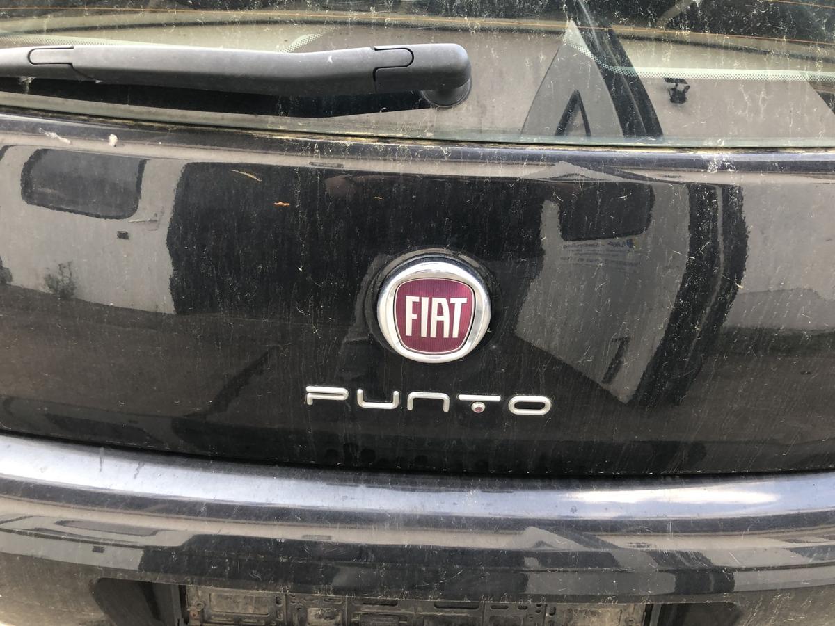 Fiat Punto EVO 199 Heckklappe mit Heckscheibe nur 5 t&uuml;rig ab 2012 876 schwarz