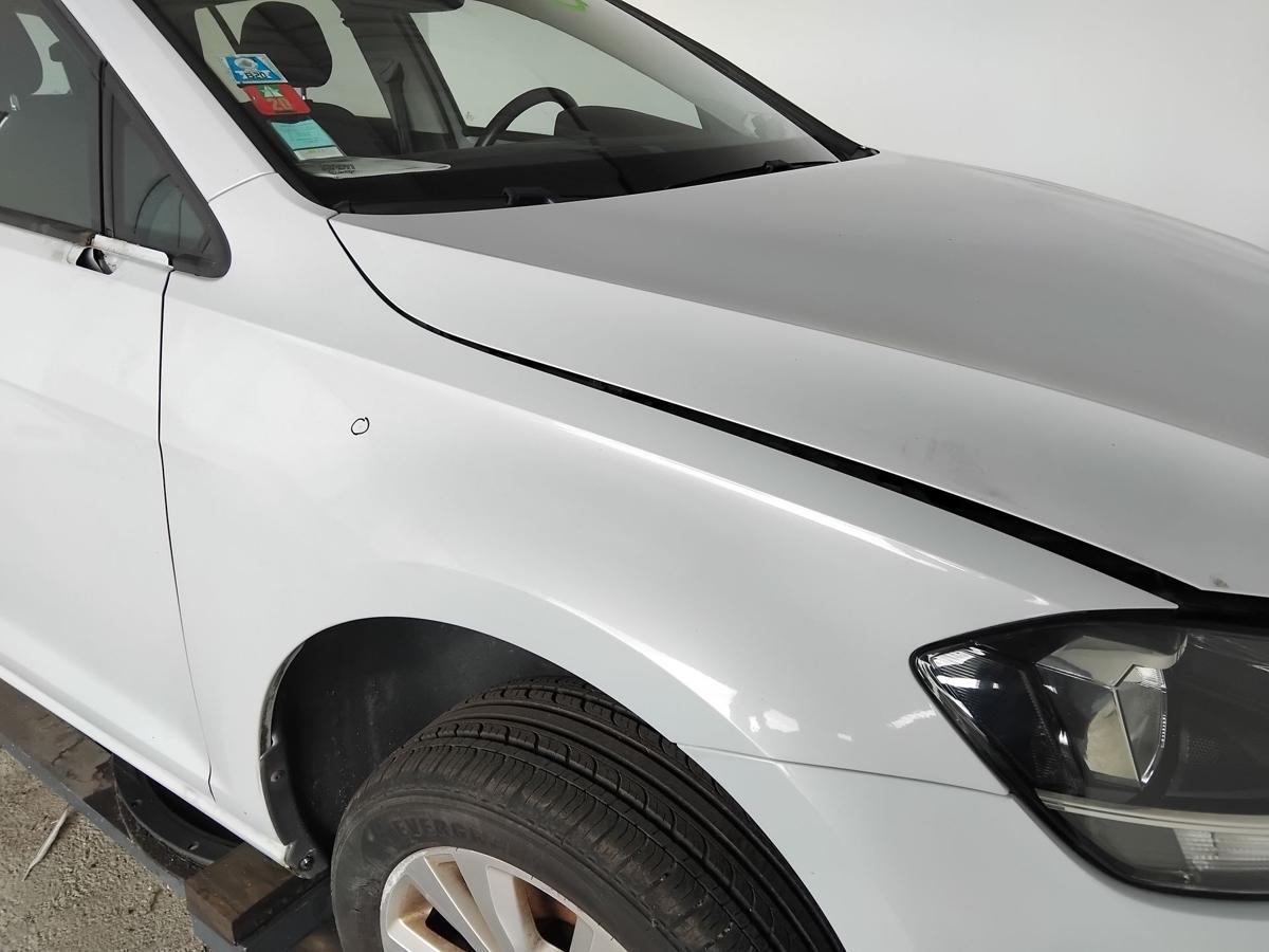 VW Golf 7 Facelift original Kotflügel vorn rechts LB9Z White Silver BJ2017