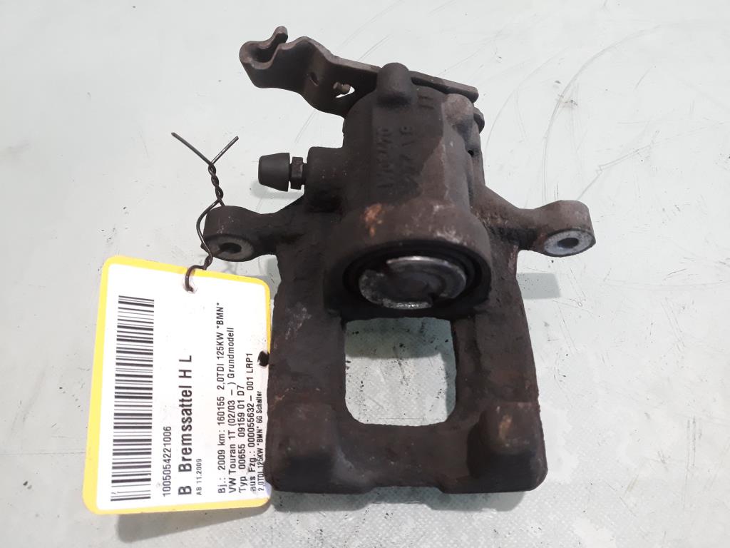 VW Touran 1T Bremssattel links hinten original 2,0TDI BMN BJ2009