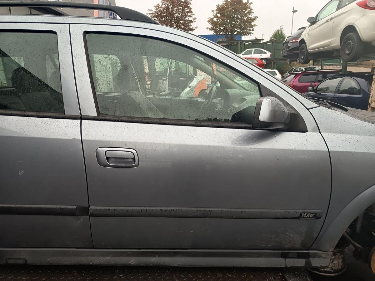 Opel Astra G Caravan Bj 2003 Facelift original Tür vorn rechts Z163 Lichtsilber