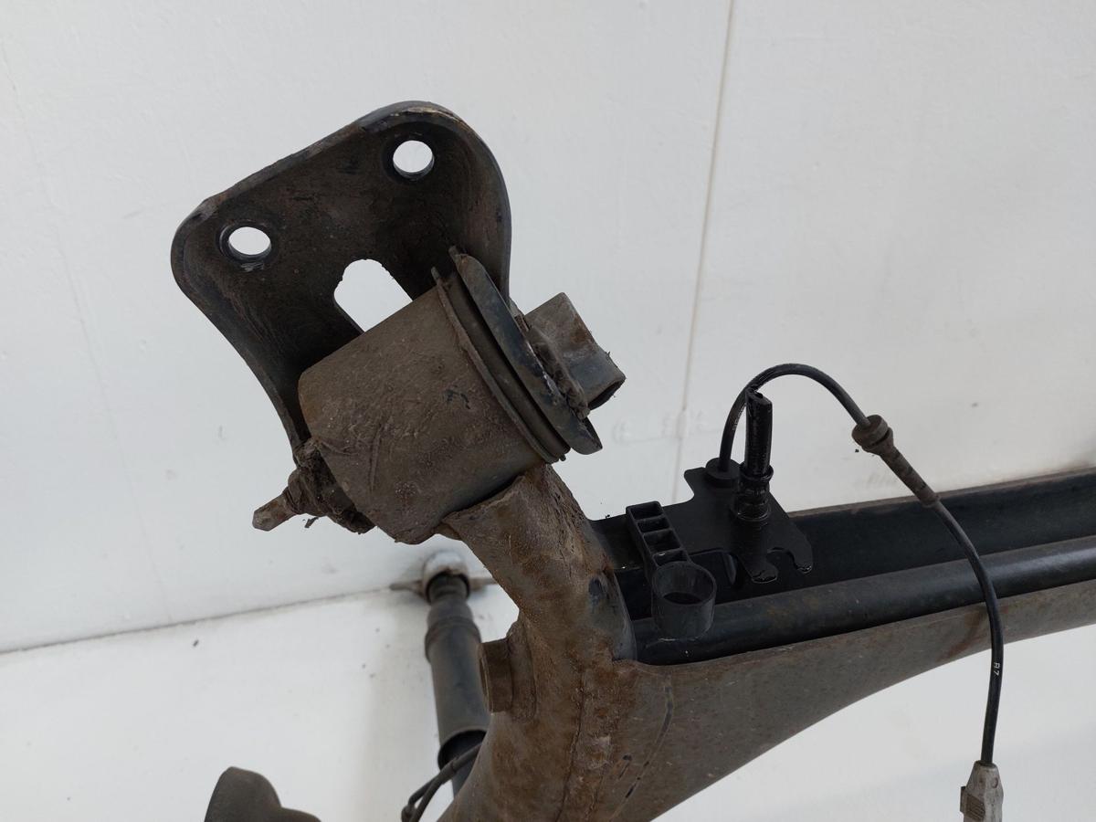 Citroen C4 II Typ N Hinterachse Achse hinten Achstr&auml;ger Scheibenbremse ABS