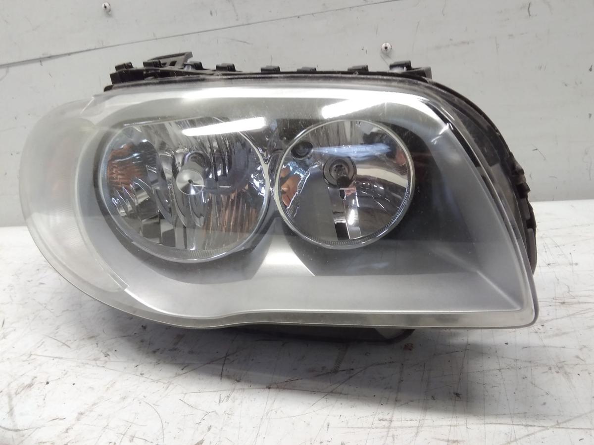 BMW 1er E87 E81 original Scheinwerfer rechts Halogen Valeo mit LWR Bj.2005