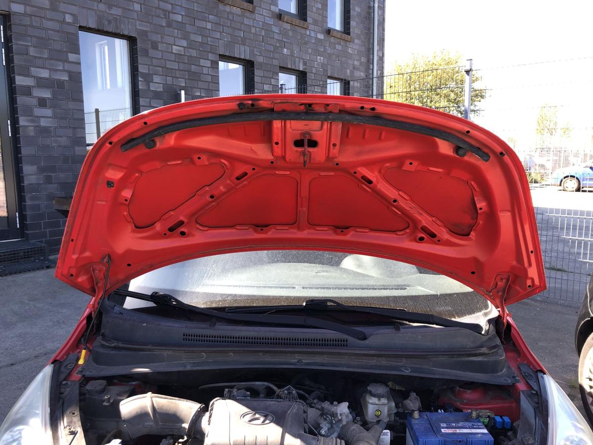 Hyundai i10 PA Motorhaube Haube Klappe Deckel vor H4 Electric Red