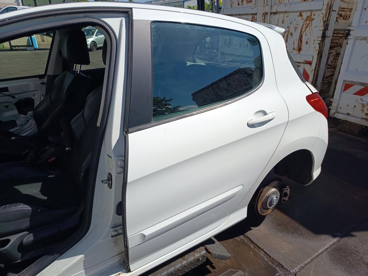 Peugeot 308 original T&uuml;r hinten links Fond EWP Schneewei&szlig; Bj 2011