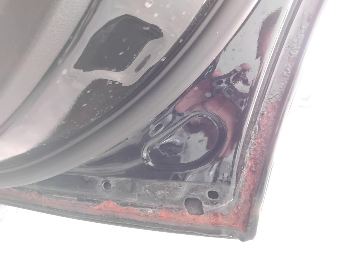 Mercedes ML164 Tür hinten rechts ROST 197 obsidianschwarz BJ2006