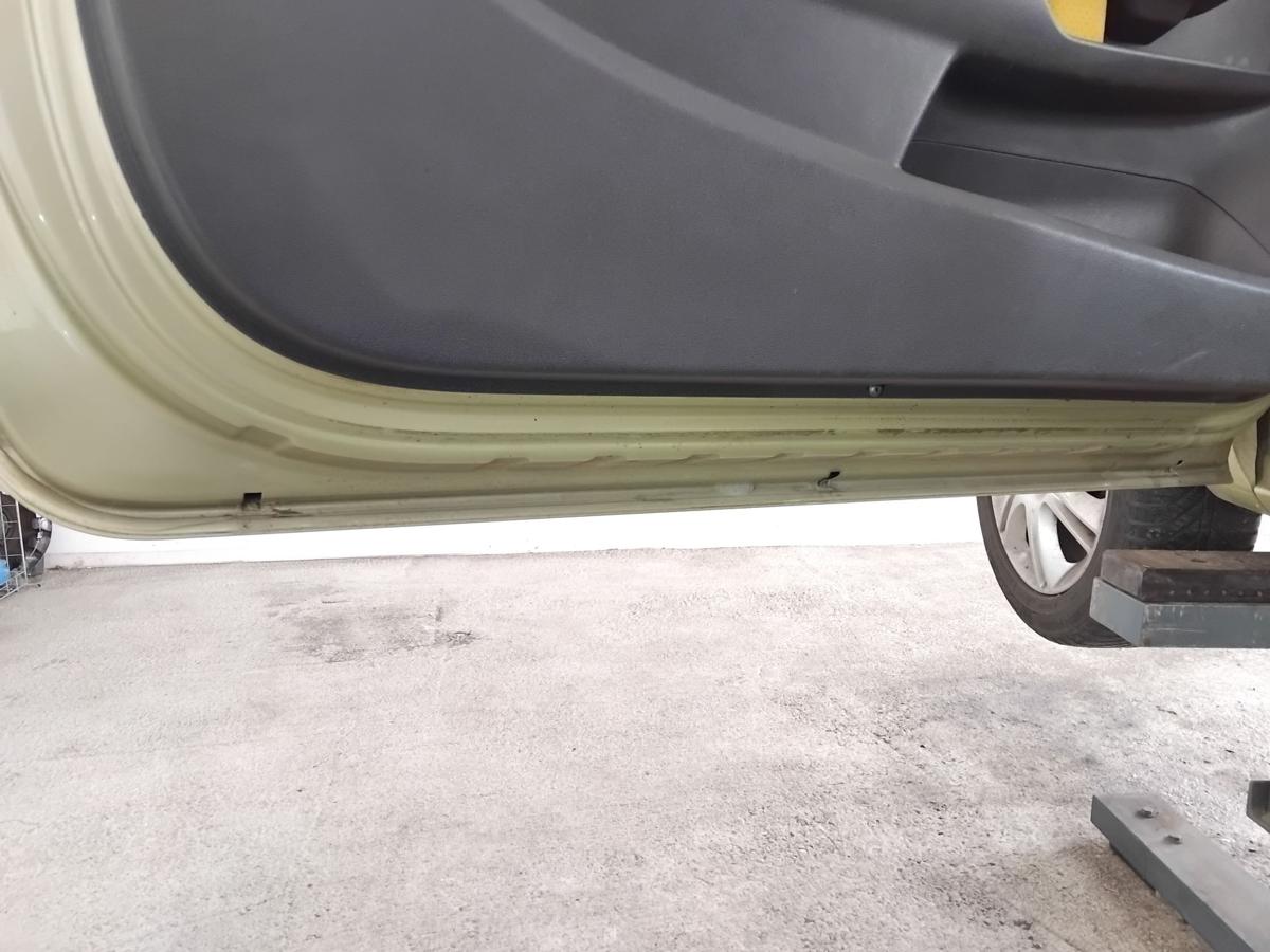 Opel Corsa D T&uuml;r vorn links Fahrert&uuml;r 3-t&uuml;rig Z30E Green Tea Metallic BJ2006