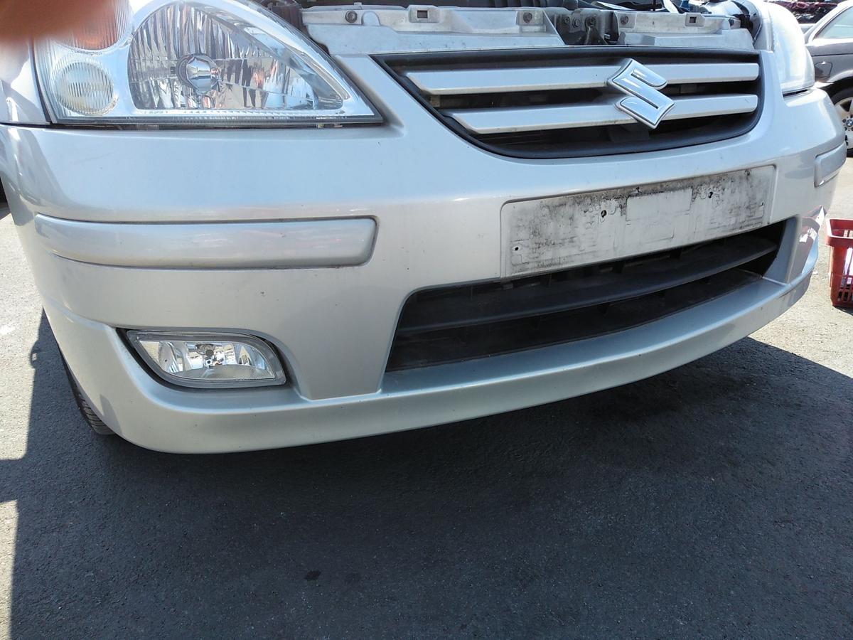 Suzuki Liana Facelift original Stoßstange Stoßfänger vorn silber Z2S Bj.2006