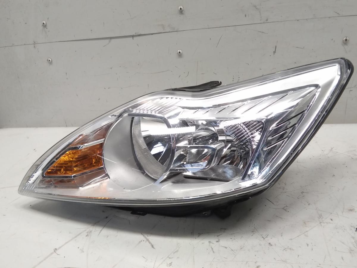 Ford Focus 2 Facelift Scheinwerfer links Halogen chrom mit LWR Bj.2009