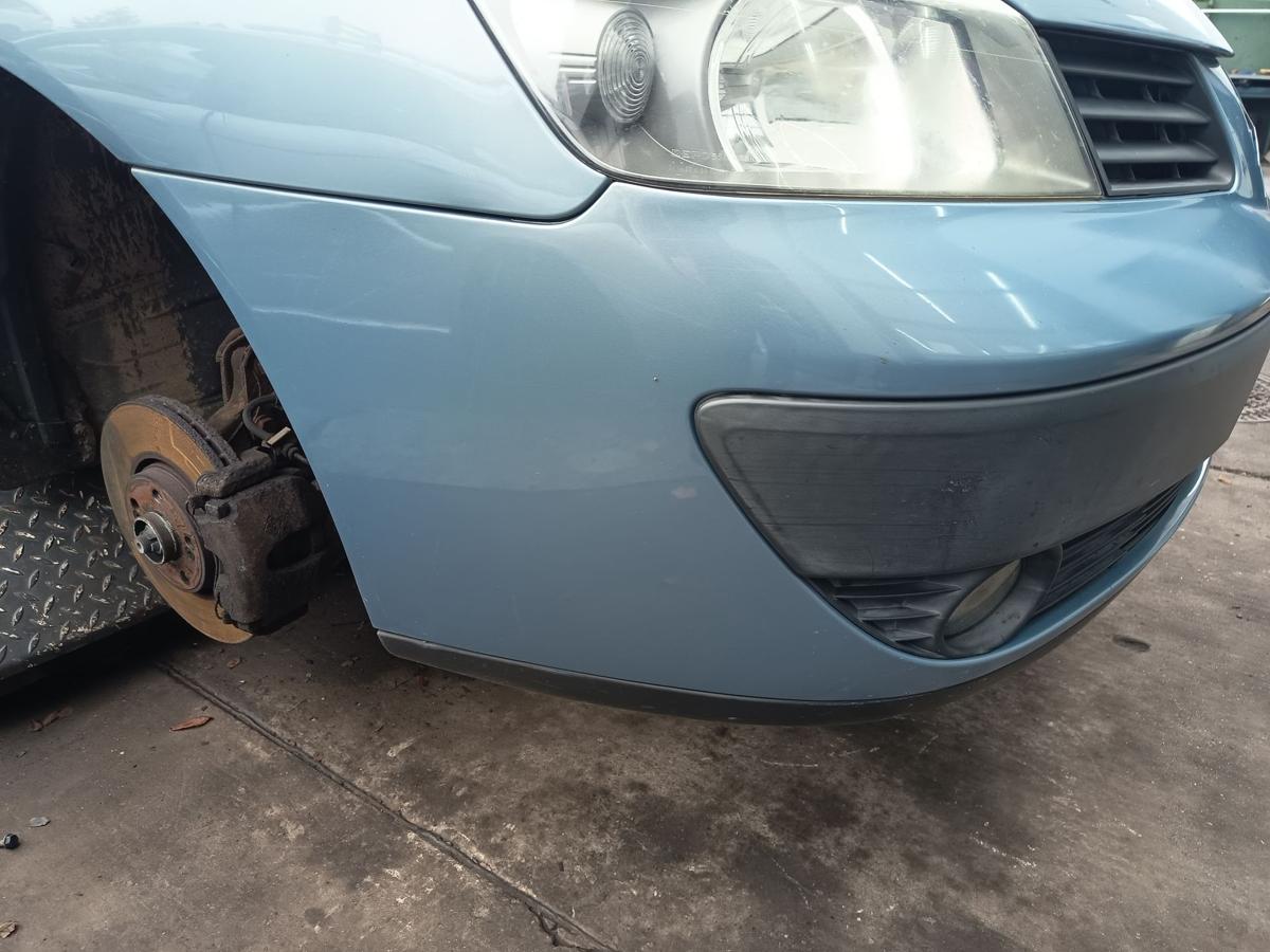 Renault Espace IV JK0/JK1 Bj 2003 original Stoßfänger vorn NSW Blue Ted47