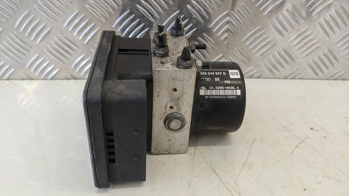 Audi A2 8Z ABS Block mit Steuerteil 8Z0614517G Pumpe