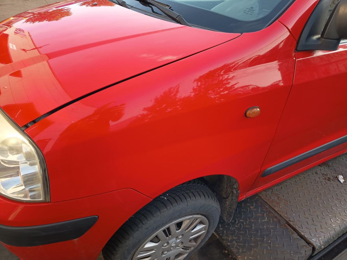 Hyundai Atos original Kotfl&uuml;gel links 0R Passion Red Baujahr 2006
