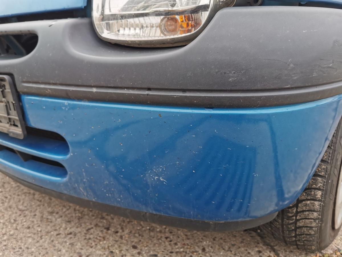 Renault Twingo C06 Stossstange Stossfänger Bumper vorn TED48 Blue Nautilus