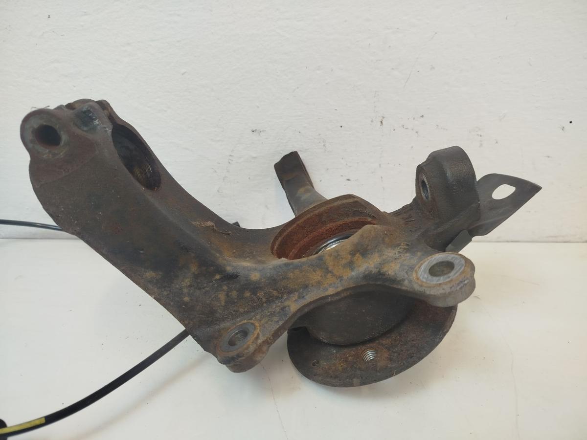 Citroen C1 Typ PS Achsschenkel vorn links Radlagergeh&auml;use Schwenklager ABS