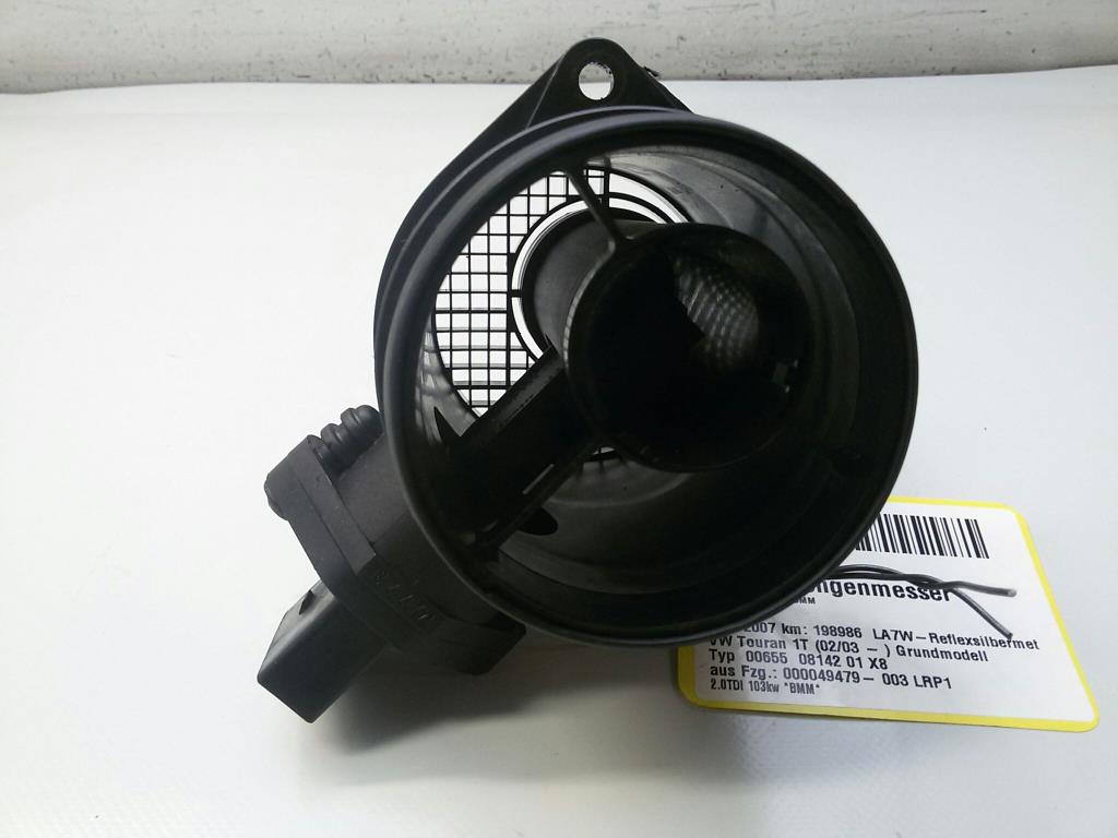 VW Touran 1T GP1 Luftmengenmesser 074906461B 0281002461 BOSCH BJ2007