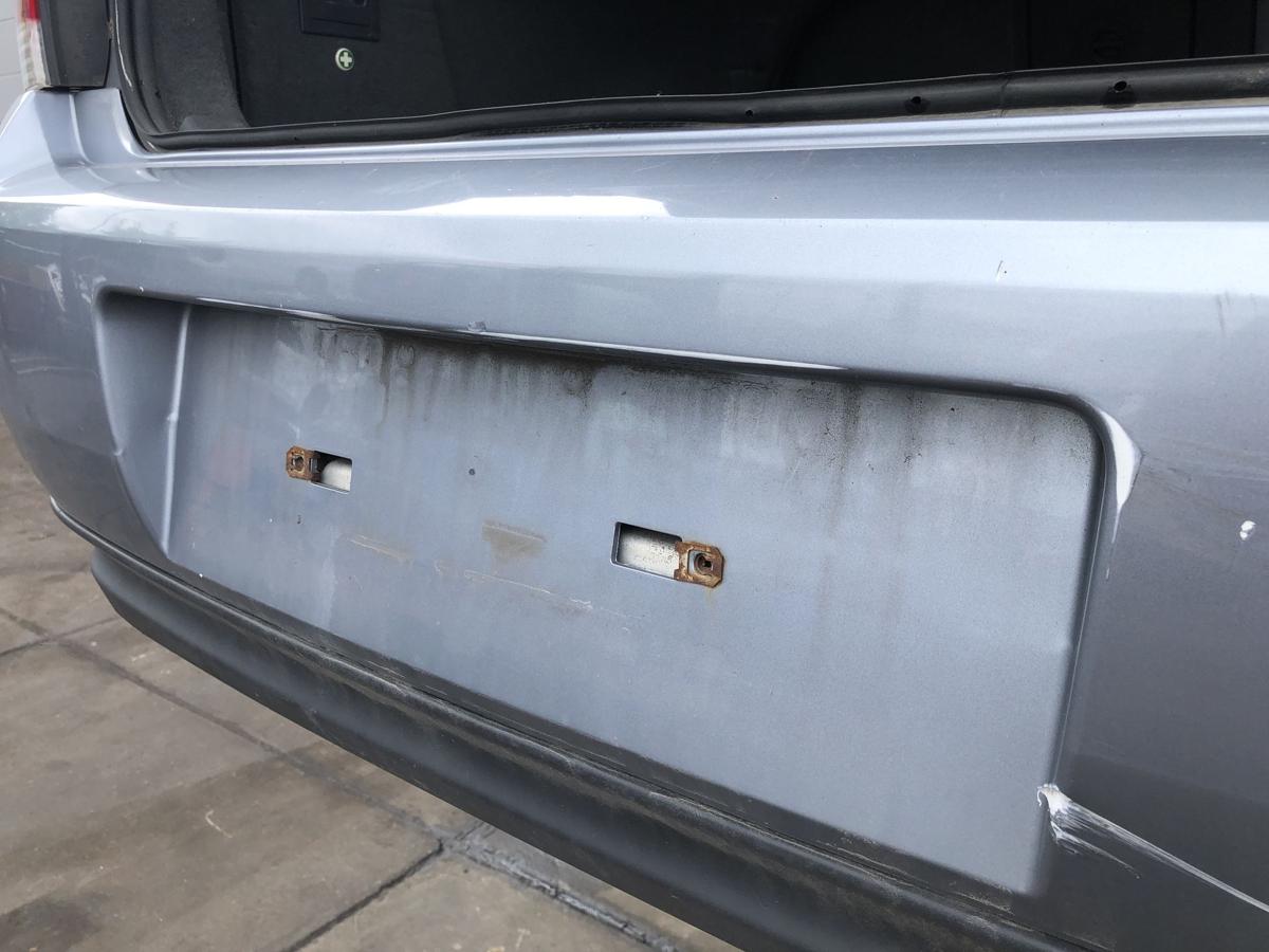 Opel Vectra C original Stoßstange Fänger hinten/Heck Z163 Lichtsilber Bj 2004