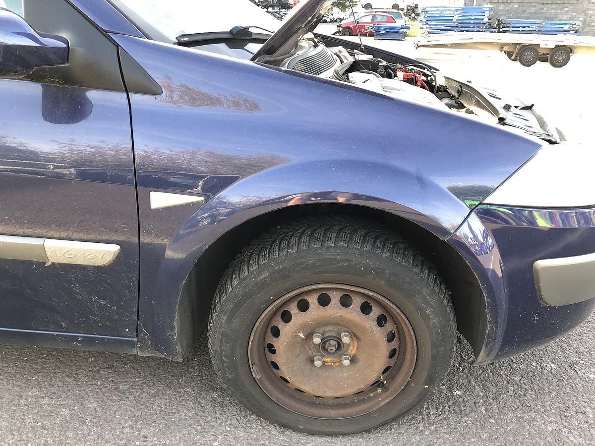 Renault Megane 2 Limo 03-06 Kotflügel vorne rechts Fender BLAUMET. TEF43