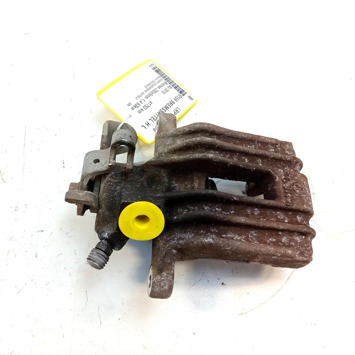 VW Polo 6R original Bremssattel Hinterachse links 230x9mm Bj.2010
