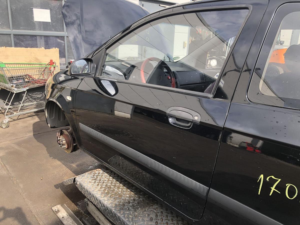 Hyundai Getz original Tür links Fahrer EB Obsidianschwarz Bj 2008