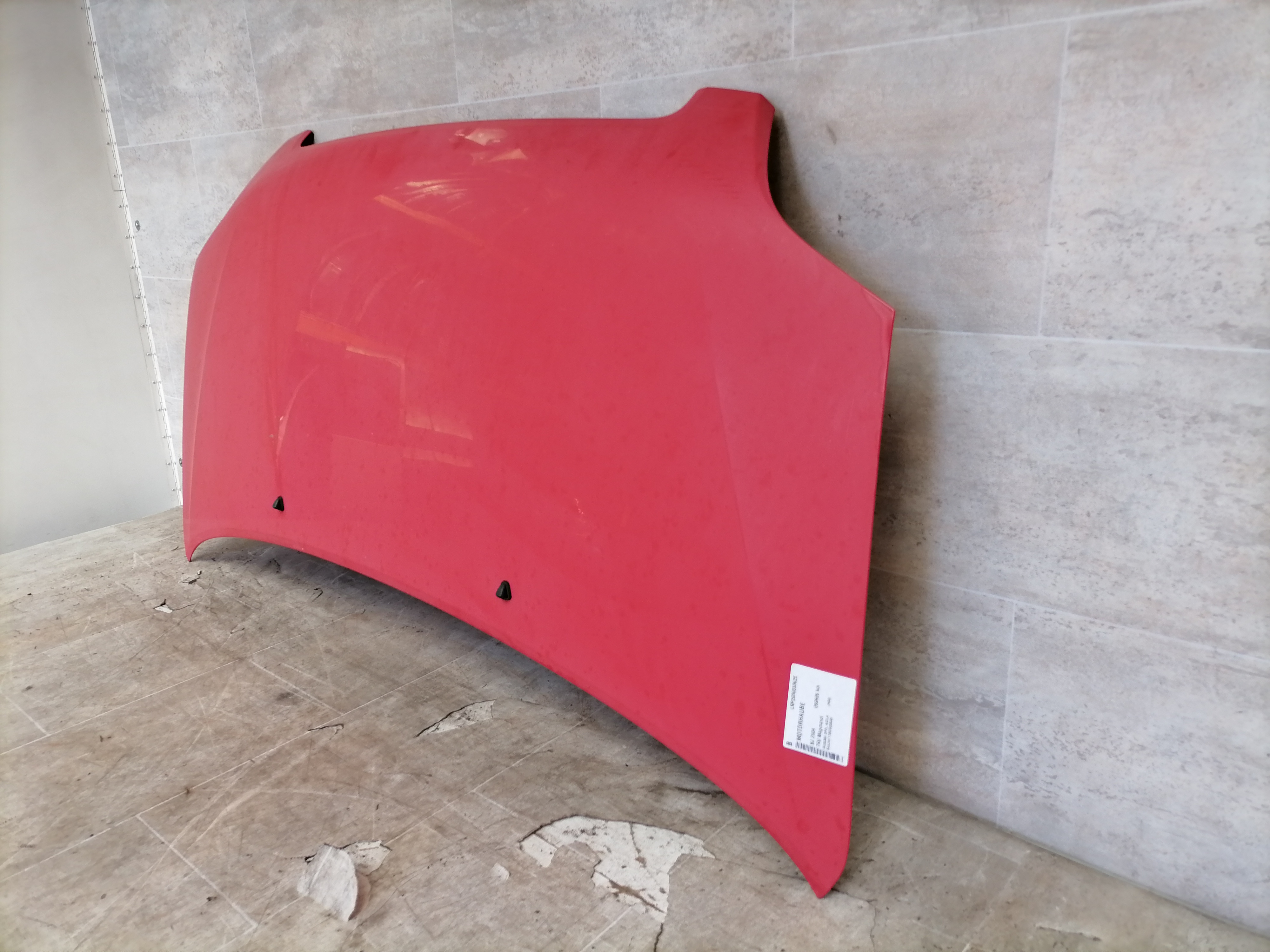 Opel Agila (A) 03-07 Motorhaube Frontklappe Deckel vorn Rot